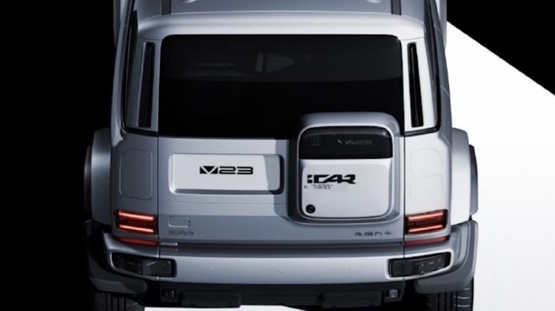 Chery представила новый электрический внедорожник iCar V23