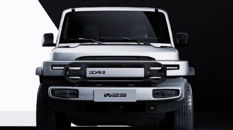 Chery представила новый электрический внедорожник iCar V23