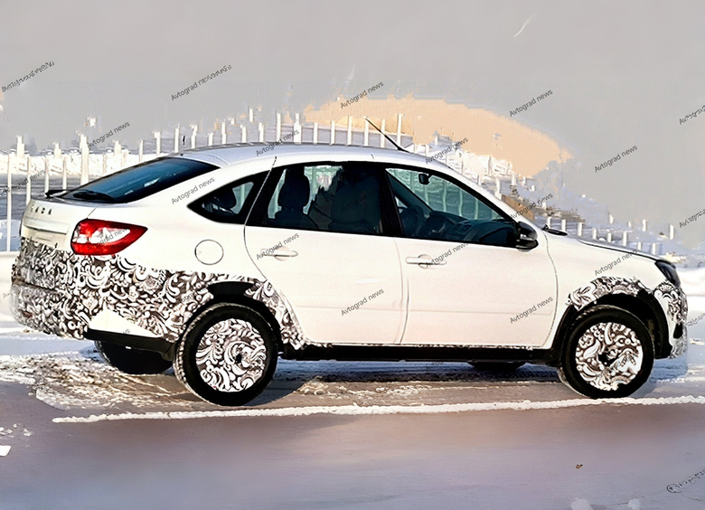 Новая версия LADA Granta Cross впервые засветилась в Сети