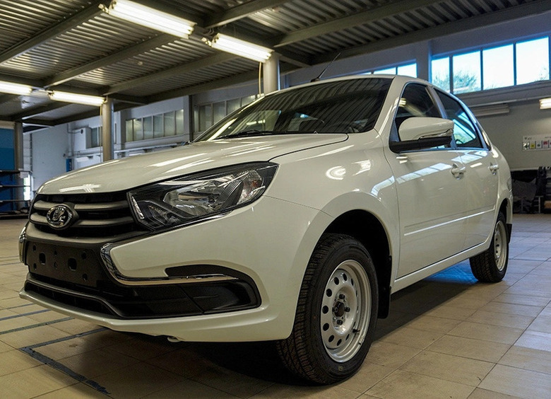 Опубликованы фото предсерийной LADA Granta на пропане