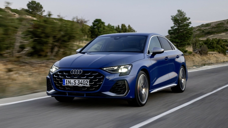 Представлен 333-сильный Audi S3 2025. Сколько он стоит