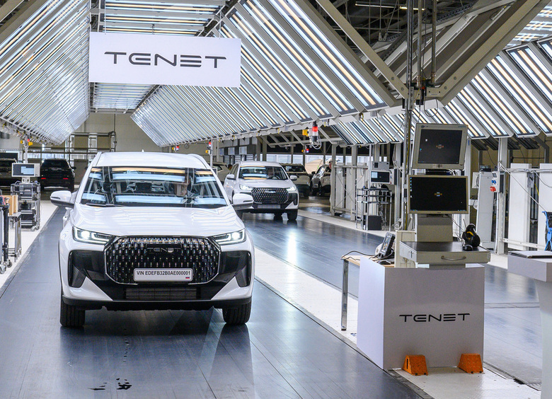 В Калуге стартовало производство кроссовера Tenet T7 по полному циклу