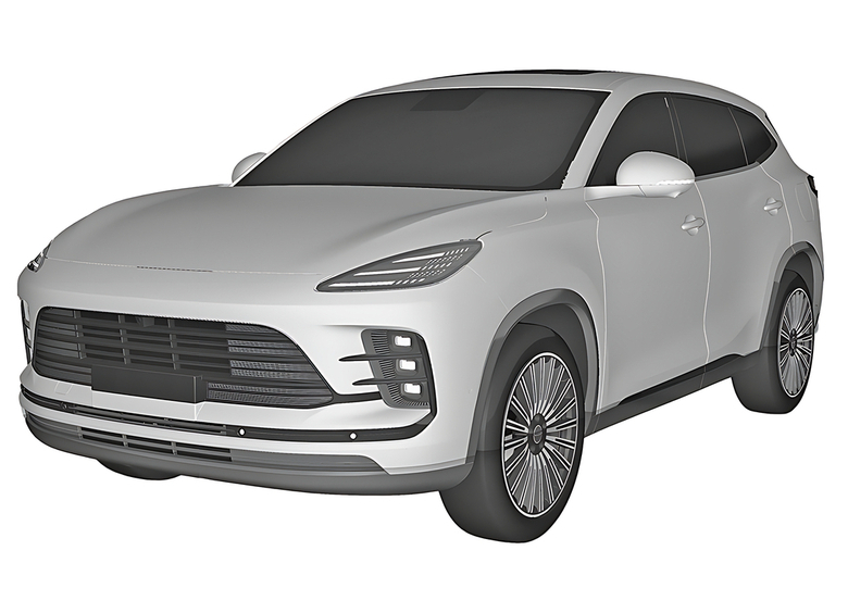 Запатентован дизайн кроссовера Exeed MX для глобального рынка